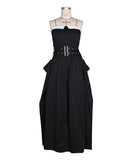 Classic Wrap Dress With Belted Flared Silhouette For Women