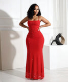 Halter Neck Diamond Mesh Dress for Stunning Night Out Looks