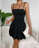 Sexy Strapless Racerback Off Shoulder Dress for Effortless Style