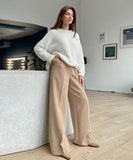 High Waisted Loose Fitting Casual Pants for Women in Multiple Colors