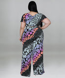 Chic Printed Knit Fashion Casual Strap Two-Piece Set Delight
