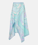 Classic Relaxed Two Piece Skirt Set With Exposed Back