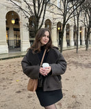 Classic Relaxed Lapel Double Sided Jacket Coat Style