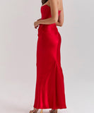 Breast Top Fish Bone Sexy Slim-Fit Fishtail Dress in Style
