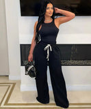 Women's Casual Long Pants in Solid Colors for Everyday Style