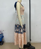 Stylish Women's Printed Halter Dress in Vibrant Colors