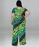 Chic Printed Knit Fashion Casual Strap Two-Piece Set Delight