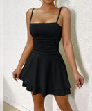 Sexy Strapless Racerback Off Shoulder Dress for Effortless Style