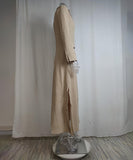 Slim-Fit Strappy Solid Color Blouse Dress For All Occasions