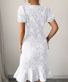 Body-Hugging Casual Dress for Versatile Occasions in Three Colors