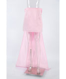 Half Skirt Bow Princess Dress for Little Royalty Bliss