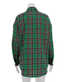 Stylish Plaid Long-Sleeved Shirt with Lapel for Every Occasion