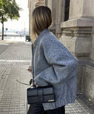 Relaxed Stand Up Collar Button Down Casual Everyday Jacket