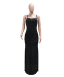 Halter Neck Diamond Mesh Dress for Stunning Night Out Looks
