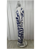 Classic Allover Plaid Batwing Sleeve Two Piece Set Outfit