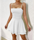Sexy Strapless Racerback Off Shoulder Dress for Effortless Style