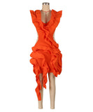 Beaded Backless Sleeveless Evening Dress For Party Black