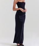 Breast Top Fish Bone Sexy Slim-Fit Fishtail Dress in Style