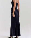 Breast Top Fish Bone Sexy Slim-Fit Fishtail Dress in Style