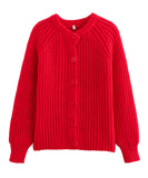 Classic Slim-Fit Cardigan Coat For Women Long-Sleeve