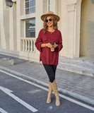 Relaxed Round Neck Sweater For Everyday Comfort Wear