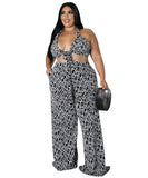 Stylish Printed Backless Sexy Fashion Suit for Bold Looks Now