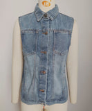 Denim Vest Jacket Loose Fit Unisex Casual Fashion Style