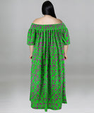 Plus Size Long Sleeve Maxi Dress Comfortable Stretchy Elegant