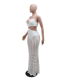 Sexy Strappy V Neck Lace See Through Dress for All Occasions