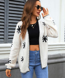 Classic One Shoulder Flower Coat For All Occasions