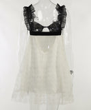 Apricot High Waisted Backless Polyester Dress Sexy Chic