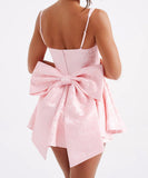Elegant Strappy Evening Dress with Bowknot in Multiple Colors