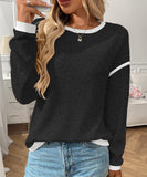 Artist's Palette Round-Neck Knit Top