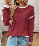 Artist's Palette Round-Neck Knit Top