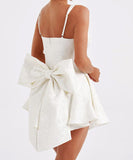 Elegant Strappy Evening Dress with Bowknot in Multiple Colors