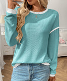 Artist's Palette Round-Neck Knit Top