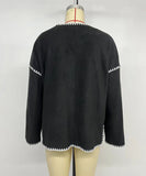 Casual Loose Coat Soft Warmth Relaxed Silhouette Ideal Everyday Layering For Cozy Workday And Weekend