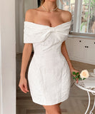 One Shoulder Strapless Half Skirt in Chic Versatile Colors