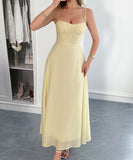 Casual Vacation Short Sleeved Fitted Long Dress for Summer