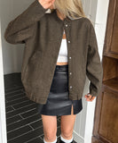 Solid Color Long Sleeve Blazer For Women Office Wear