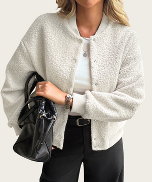 Womens Button Up Long Sleeve Coat Versatile Everyday Layering Easy Care All Season