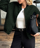 Womens Button Up Long Sleeve Coat Versatile Everyday Layering Easy Care All Season