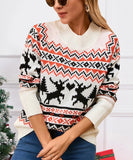 Classic Relaxed Fit Christmas Cozy Pullover Sweater