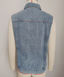 Denim Vest Jacket Loose Fit Unisex Casual Fashion Style