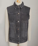Denim Vest Jacket Loose Fit Unisex Casual Fashion Style