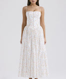 Chic Floral Halter Dress for Effortless Summer Style