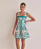 Stylish Women's Printed Halter Dress in Vibrant Colors