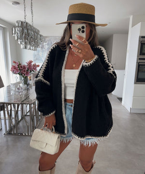 Cozy Loose-Fit Women's Cardigan Sweater