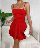 Sexy Strapless Racerback Off Shoulder Dress for Effortless Style