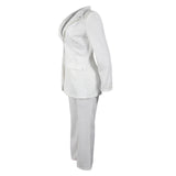 Sleek Long Sleeve Two-Piece Suit